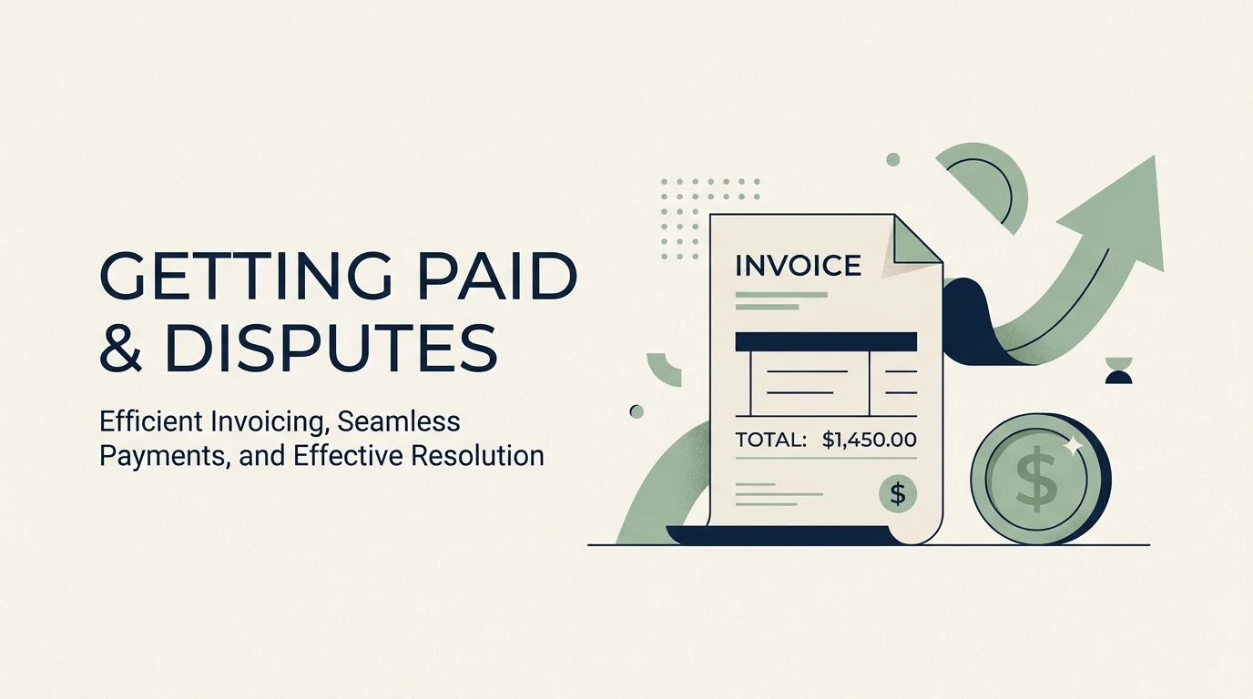Disputes and Getting Paid